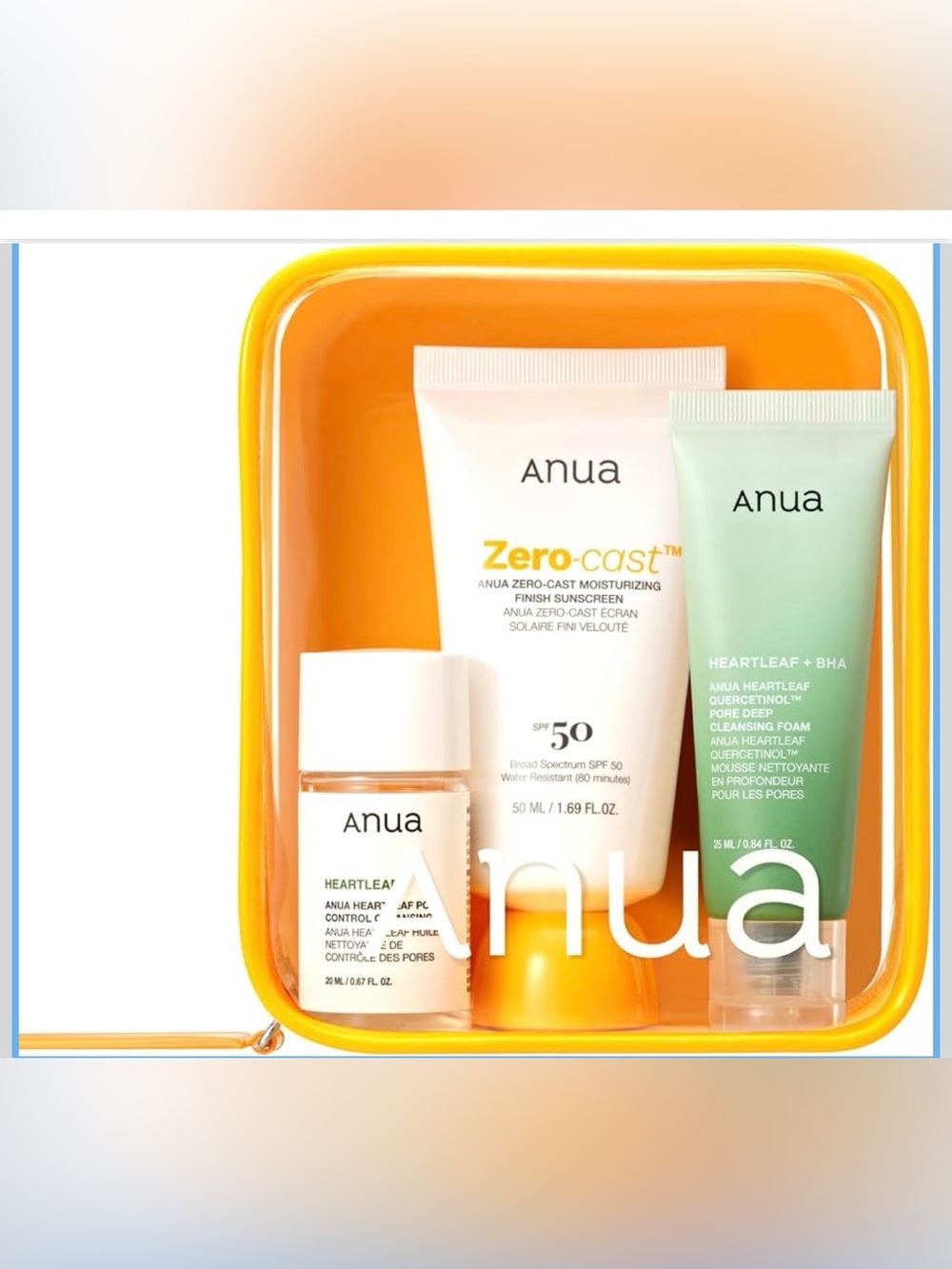 Anua Sun Ready 3 piece Travel Set